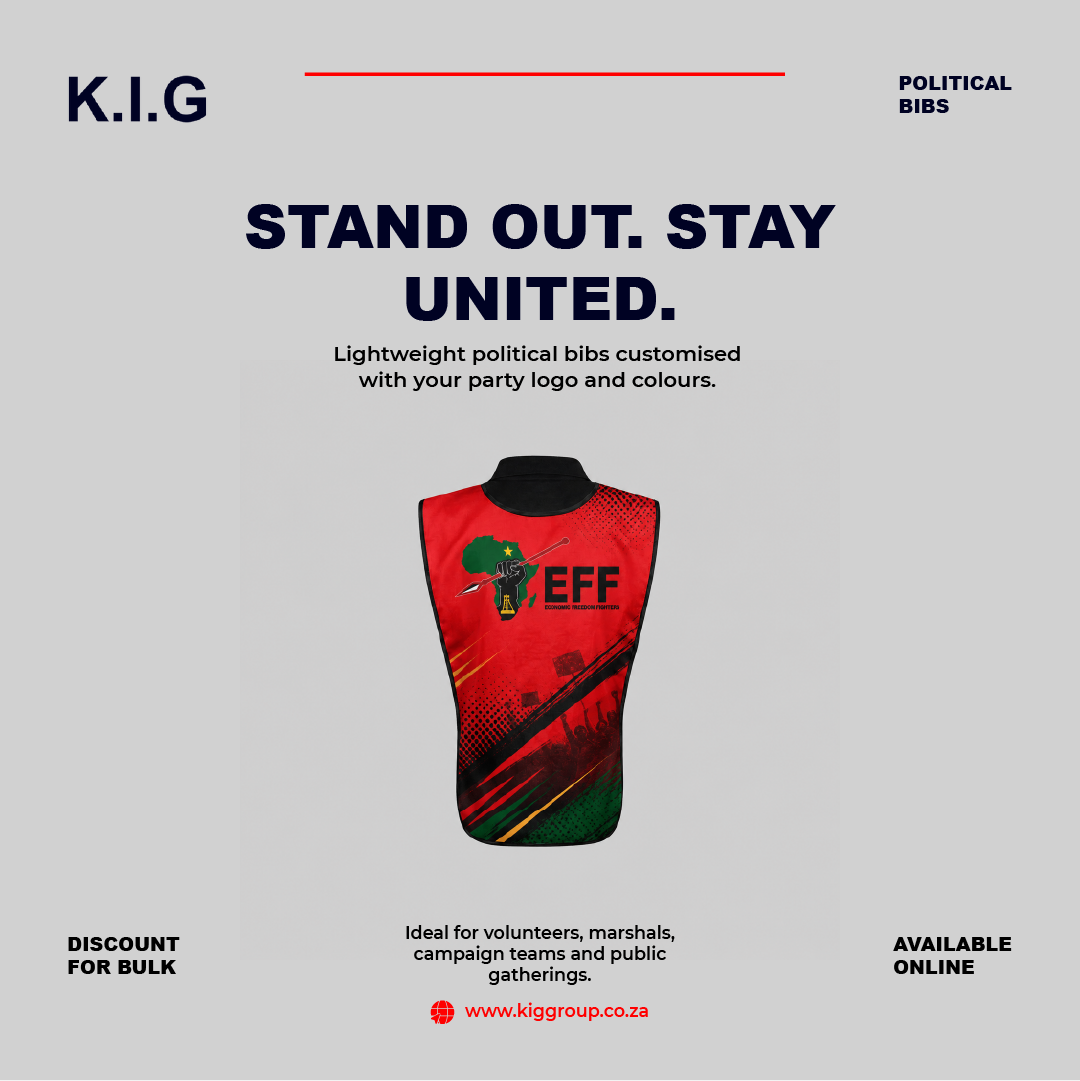 Political campaign branding South Africa